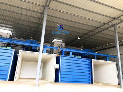 China Commercial Field Vegetable Vacuum Cooler Modern Facility Low Temperature for sale