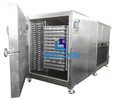 China High Automation Level Vacuum Freeze Dryer No Shrinkage For Sea Cucumber for sale