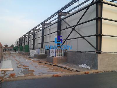 China PLC Control Prefabricated Cold Room Cooling Storage System For Beer Brewing Factory for sale