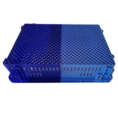 China Solid Box China Manufacturing Cheap Price Storage Packing Crate Plastic Mesh Fruit Vegetable Crate for sale