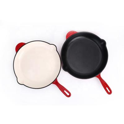 China Factory Price Viable 8 Inch Vegetable Oil Cast Iron Skillet Frying Pan for sale