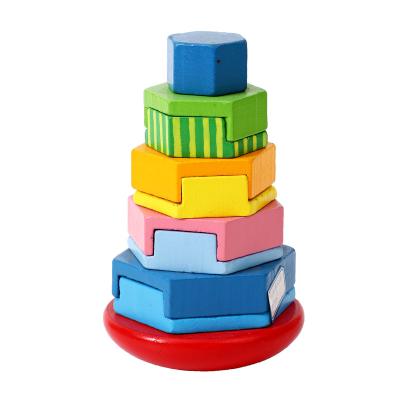 China Puzzle Develop intelligence Super popular High quality puzzle class Building building building tower for children for sale