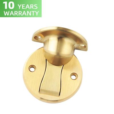 China Step-On Adjustable Spring Magnetic Door Stopper Door Holder Stopper for sale