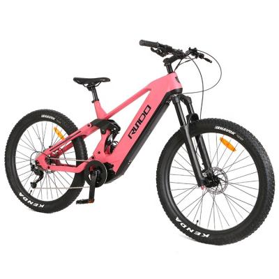 China Carbon fiber rundo 27inch electric mountain bike 500 watt electric bike 72v 12000w for sale