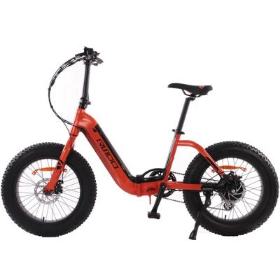 China rundo 20inch standard fat tire folding electric fat bike 1000w electric bikes for sale for sale