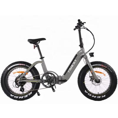 China Wholesale ebike 48v electric bike folding electric bicycle rundo 20inch standard tire for sale