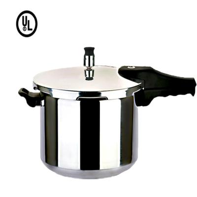 China Large Capacity 9L Sustainable Safety Cooking Pan All American Mirror Pressure Cooker 24CM for sale