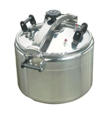 China Large Hotel 50L Sustainable Commercial Cooker Pressure Cookers For Rubber Gasket 44cm for sale