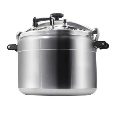 China Eco - Friendly Fast Cooking 25L Mirror Sustainable Polished Explosion Proof Pressure Cookers for sale