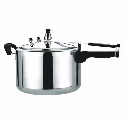 China Sustainable High Quality Eco-friendly Aluminum 6L Pressure Cooker With 23.5CM Inner Lid for sale