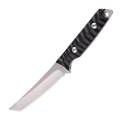 China Wholesale OEM Non-variable Knife Edge Hunting Knife Fixed Knives Ebony Handle Outdoor Camping Hunting Hunting Survival Camping Fixed Blade for sale