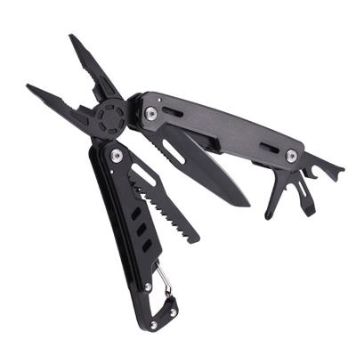 China MULTI FUNCTIONAL Mini Portable Folding Muiltitool Outdoor Clamp Main Chain Plier Increasing Camping Tool Pliers Steel Cutter for sale