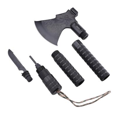 China Viking Aluminum Survival Best Camping Ax Multitool Hatchet Survival Axes Hammer Stainless Steel Ax Outdoor Multi Functional Ax DIY Tool for sale