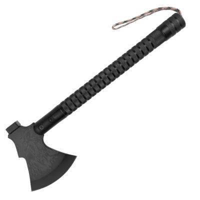 China Survival Drops EDC Black Camping Multi Function Tactical Hatchet Kit Emergency Ax Tool Aex Outdoor Multi Survival With Multi Knife Hammer Ax for sale