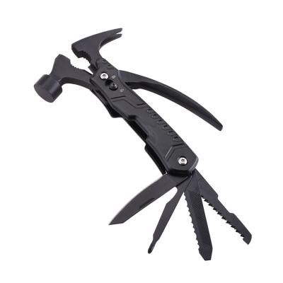 China Machinist Hammer 15 in 1 Emergency Car Tool Hammer with Safety Locking Multi Function Hammer Survival Multi Tool Pliers Outdoor Tool with Hammer for sale