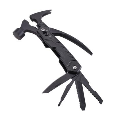 China Machinist Hammer Hot Selling Universal 14 in 1 Stainless Steel Folding Multitool Multi Purpose Multi Purpose Hammer Outdoor Camping Multi Functional Tool for sale