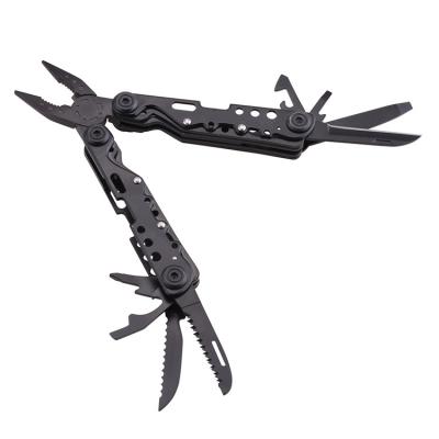 China OEM MULTI FUNCTIONAL Outdoor Multi Tool Stainless Steel Camping Rise Folding Multi Tool Military Wire Cutting Long Nose Pliers for sale