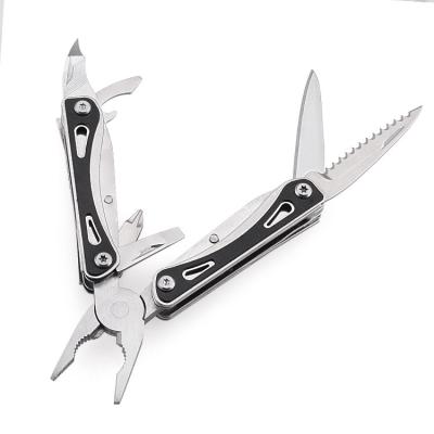 China OEM HIGH QUALITY PROFESSIONAL MULTI FUNCTIONAL Promotional Anodized Aluminum Handle Pocket Tool Multipliers Combination Pliers DIY Tool for sale