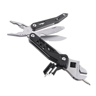 China Custom Foldable Outdoor Travel Folding Stainless Steel Pliers Multifunctional Camping Multi Tool Wrench MULTI FUNCTIONAL for sale