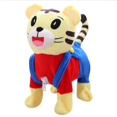 China Children Toy Gift Electronic Walking Plush Toy Tiger For Festival Promotion for sale