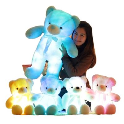 China Bulk Order Plush Teddy Bear Plush Toys For Sell Stuffed Toys Teddy Bear Led Built In Lighting Bear Toy for sale