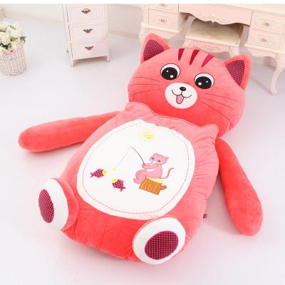 China Eco-friendly material plush sleeping bag animal shape baby bed stuffing sleeping bags adults plush toy wholesale or custom made for sale