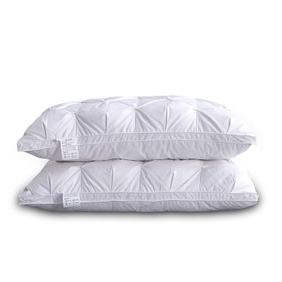 China Cotton Twist Flower Craft Anti-Static Pillow Down Pillow 95% White Goose Down Pillow Core for sale