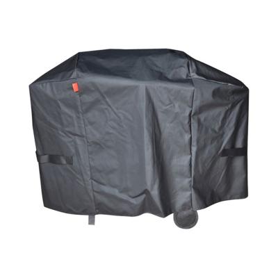 China Wholesale Patio Dustproof Outdoor BBQ Waterproof Stitch Double Stitching Copper BBQ Grill Cover Smoker Process Cover for sale