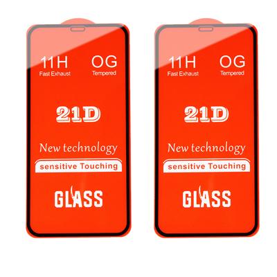 China Ultra Thin Clear Mobile Phone Tempered Glass 9H 21D Tempered Glass Phone Film Screen Protector For OnePlus 9 for sale