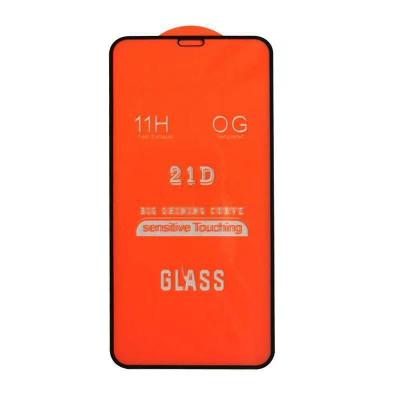 China New Wholesale 2.5D Mobile Phone Pattern Clear 9H Full Coverage 21D 0.3mm Tempered Glass Screen Silk Printing Protector For Samsung Galaxy A82 for sale