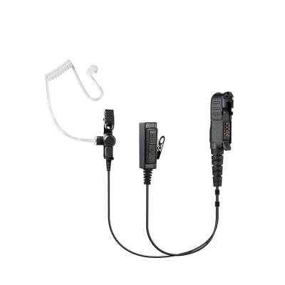 China High Quality In-Ear Security 2-Wire Earpiece Tube Two Way Radio Clear Monitoring Headsets For Motorola DP2000/2400/2600 Walkie Talkie for sale