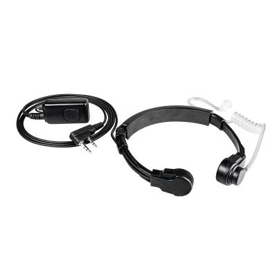 China Neck Band Throat Microphone Headset with Finger PTTs for Motorola for sale