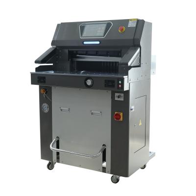 China Program Hydraulic Paper Cutter With 10 Inch Touch Screen 100mm Cut Thickness ZL530 ZL530 for sale