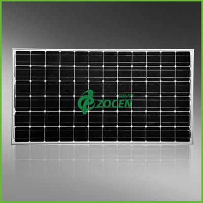 China Deep Blue Anodized Aluminum Frame Monocrystalline Solar Panels 185Watt for sale