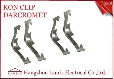 China NO 65 Manganese Steel Caddy Clips Kon Clip Darcromet Finish Or Electro Galvanized for sale