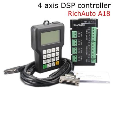 China RichAuto A18 DSP 4 axis CNC controller A18S A18E USB linkage motion for cnc router for sale