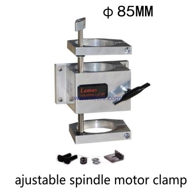 China 85MM CNC adjustable Spindle bracket clamp  for cnc spindle motor for sale