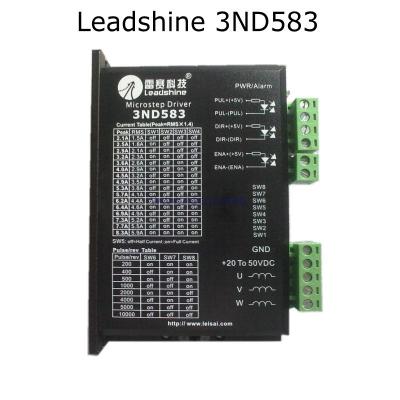 China 3-phase Leadshine  stepper driver 3ND583 for nema 23 and 34 stepper motor  Max 8.3A current for sale