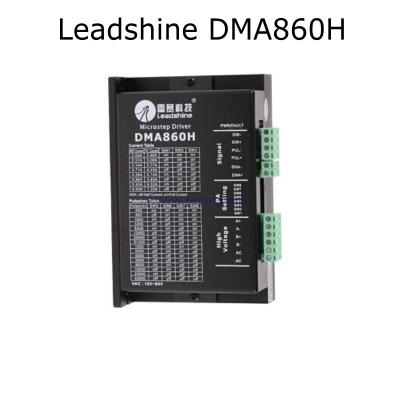 China 2-phase stepper driver DMA860H work 36-80VDC & AC 18-80V can push NEMA 34 stepper motor for sale