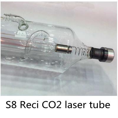 China Reci CO2  laser tube 150W S8 CO2 glass laser tube 90MM diameter updated from W8 Z8 series for sale