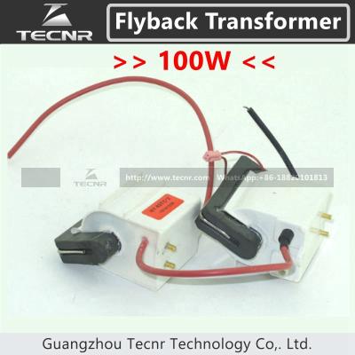 China HIgh quality 2PCS  high voltage flyback transformer for CO2 laser power supply 100W for sale