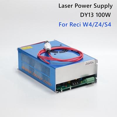 China Co2 Laser DY13 Power Supply 100W for W4 / Z4 / S4 Reci Co2 Laser Tube for sale