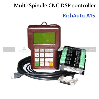 China RichAuto A15 Multi-Spindle CNC DSP controller A15S A1E 3 axis offline USB motion control system for cnc router for sale