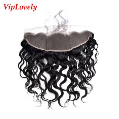 China Fashionable Frontal Raw Unprocessed Indian Hair Closures 13*2 / 13*413*6 Base / Viplovely Silk Hair Lace Closure for sale