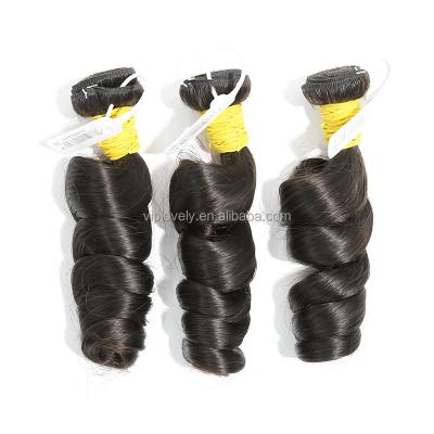 China 100% Virgin Human Hair 100% Natural Color Loose Wave for sale