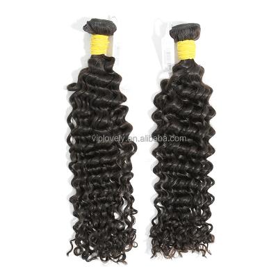 China Brazilian Hair Weft DEEP CURLY BUNDLES Best Seller Human Hair 100% Natural Black for sale