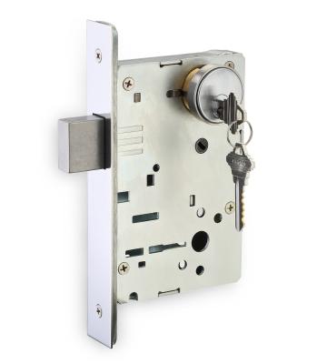 China Solid Levers SS304 HARDWOOD GL21 Grade 1 Mortise Lock With ANSI/BHMA Certification US32D Finish Dead Lock for sale