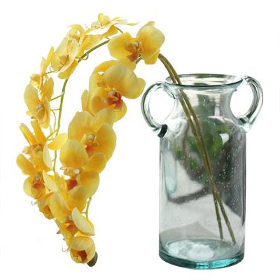 China Natural silk cymbidium artificial orchid orchid flower simulation touch silk flower for sale