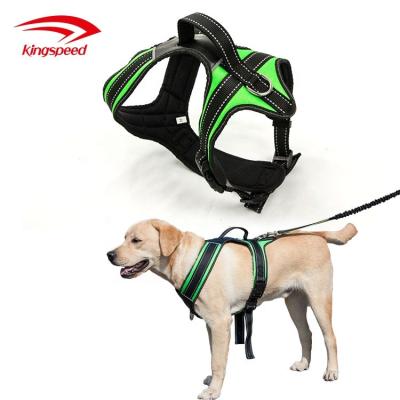 China Large Dog Lift Harness Durable Heavy Duty Custom Dog Harness Adjustable No-Pull Dog Harness for sale