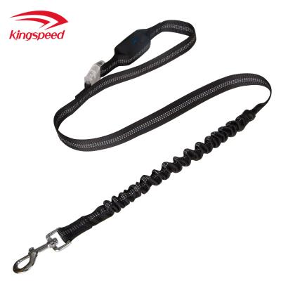 China Wholesale Custom Viable Fashion RunningTtraction Rope Pet Leash Led Nylon Dog Leash for sale